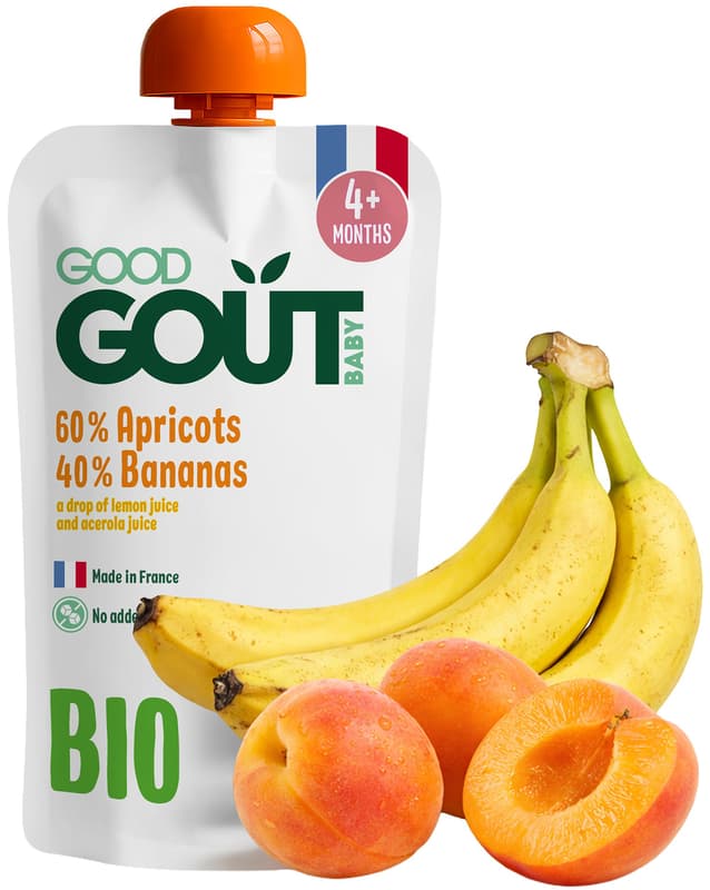 Good Gout BIO Apricot with banana