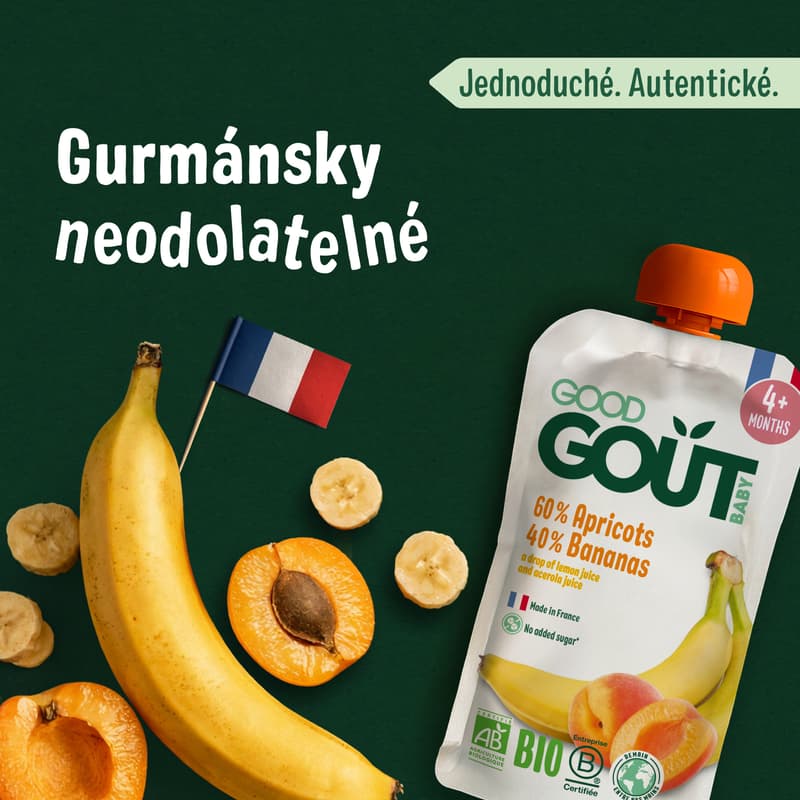 Good Gout BIO Apricot with banana
