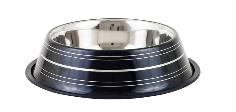 Akinu Deluxe Stainless steel bowl black (200 ml)