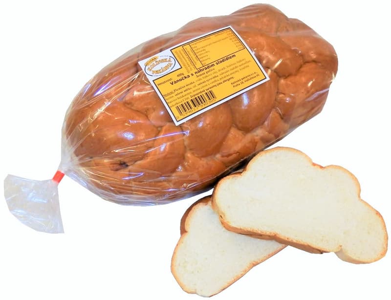 Kolínská pekárna Vánočka s náhradním sladidlem