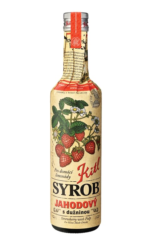 Kitl Strawberry Syrup with pulp