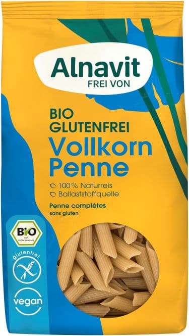 Alnavit BIO Penne gluten-free whole grain rice
