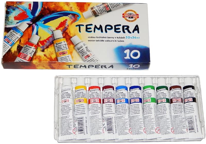 Koh-i-noor Tempera paints