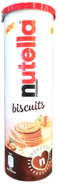 Nutella biscuits in tube