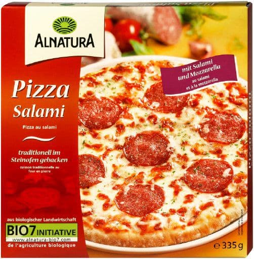 Alnatura BIO Salami Pizza