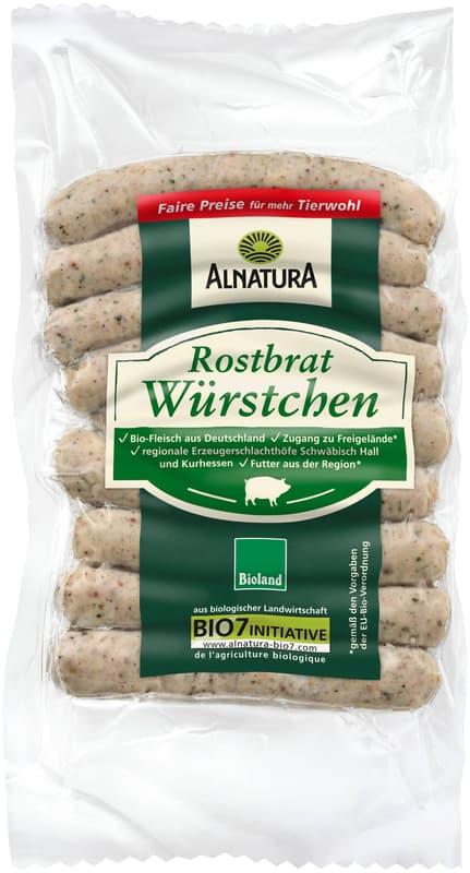 Alnatura BIO White barbecue sausage