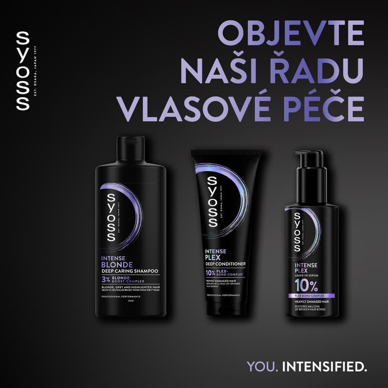 Syoss Intense Blonde šampon pro blond vlasy