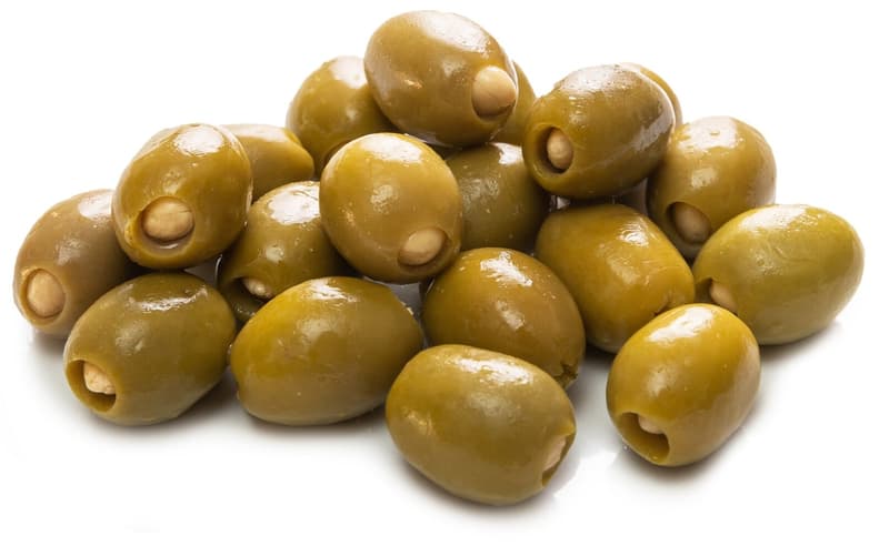 Rohlik.cz Green olives stuffed with peeled almonds