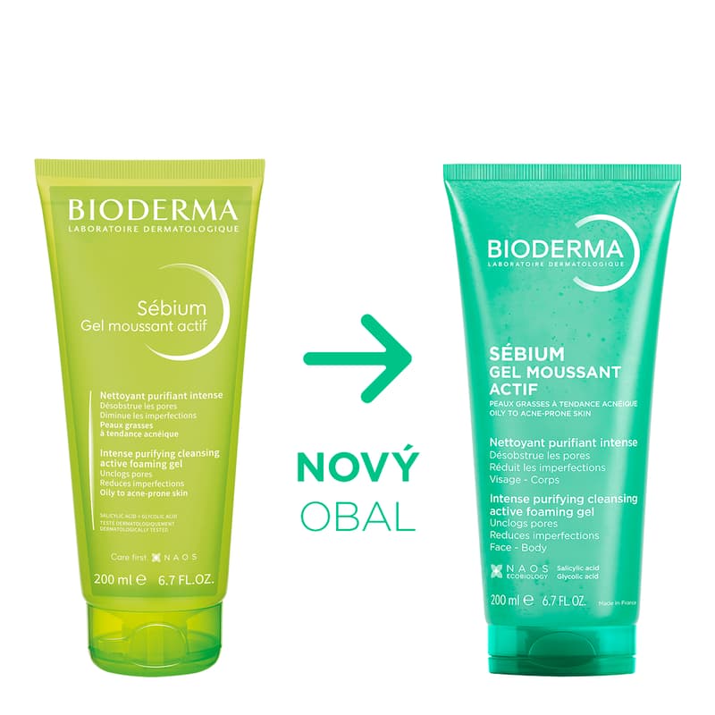 BIODERMA Sébium Gel moussant actif 200ml