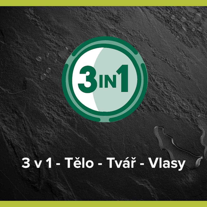 Palmolive For Men Refreshing Sprchový gel 3v1 na tělo, obličej a vlasy pro muže pumpa