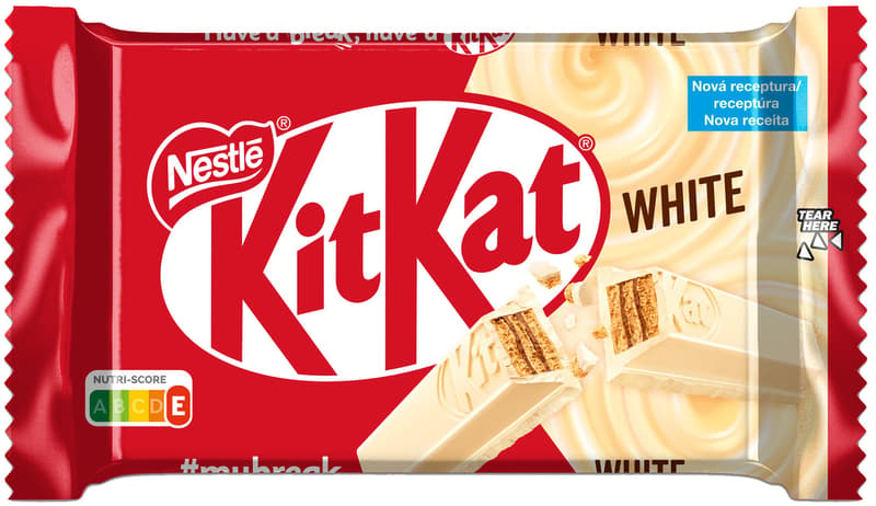 Nestlé Kitkat white 4finger 