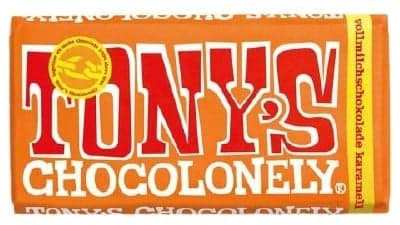 Tony's Mléčná čokoláda s karamelem a mořskou solí