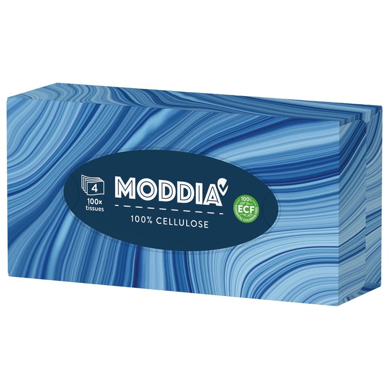 Moddia Papírové kapesníčky 4vrstvé box