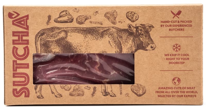 Sutcha striploin steak from Argentina