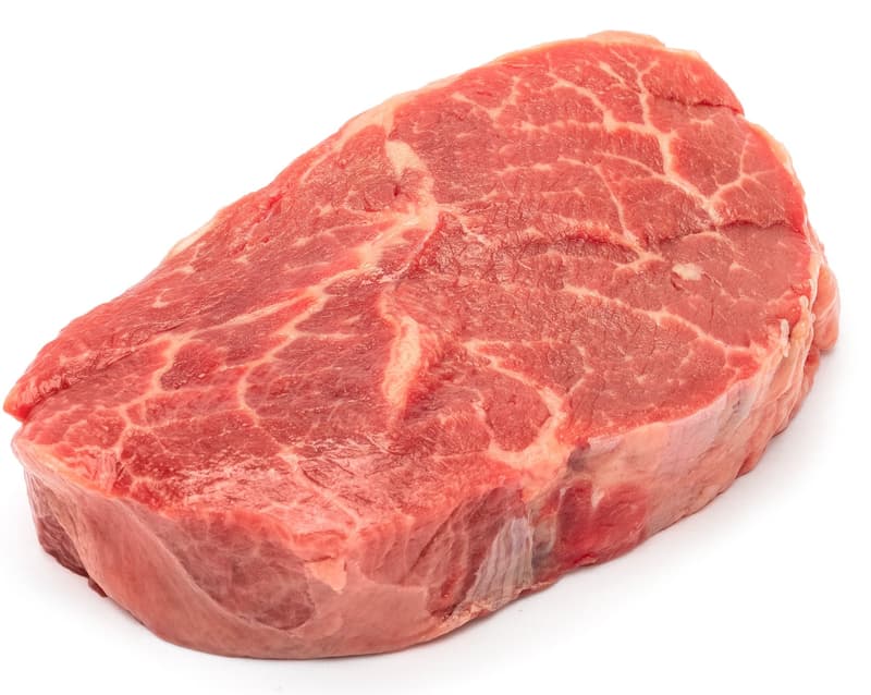 Sutcha Chuck tender steak marbled