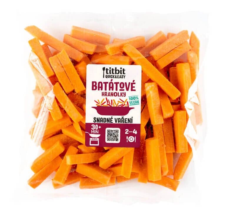 Titbit Quick & easy Batátové hranolky