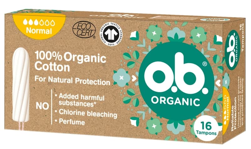 o.b. Organic Normal tampons