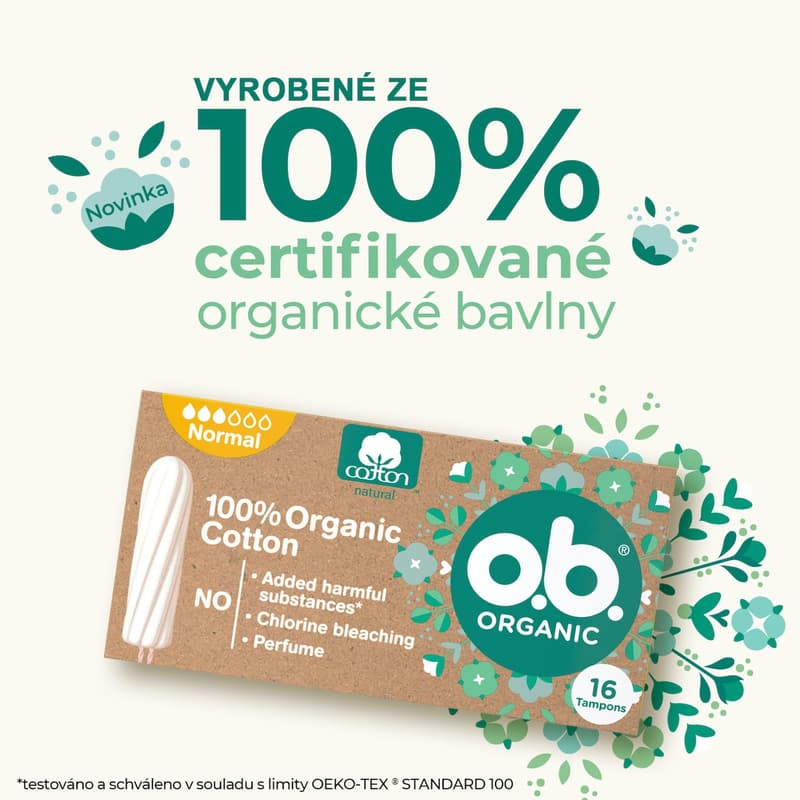 o.b. Organic Normal tampons