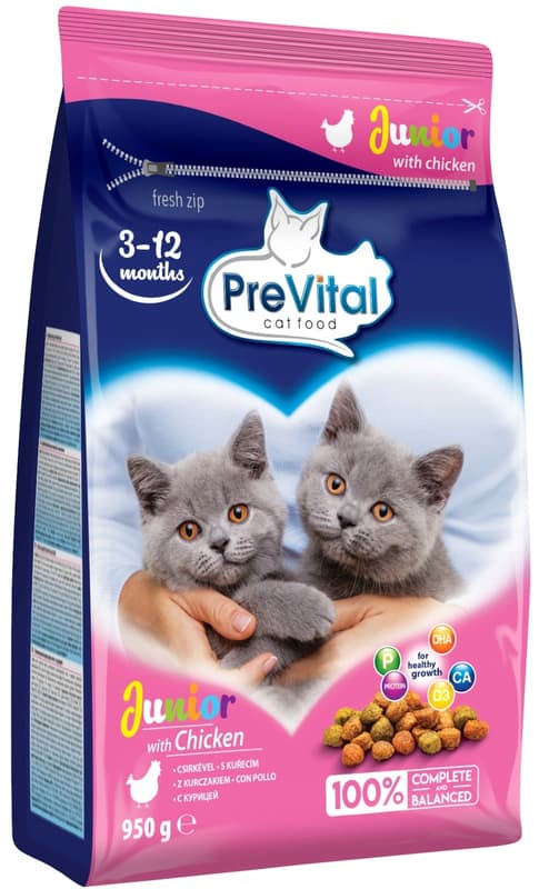 PreVital Junior Granules for kittens chicken