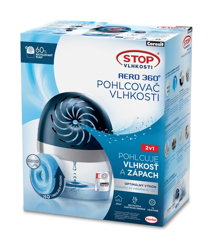 Ceresit Stop Humidity AERO 360° device, white