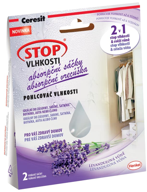 Ceresit Stop Humidity Minifresh sachet, relaxing levander