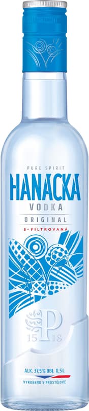 Hanácká vodka 37,5 % obj.