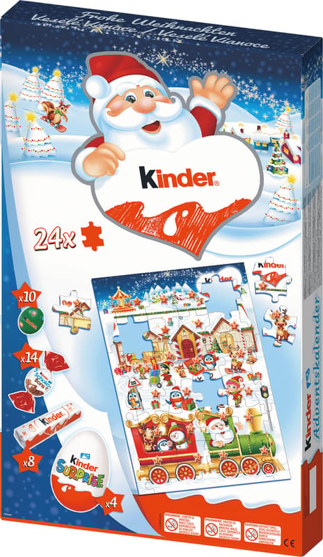 Kinder Adventní Kalendář mix