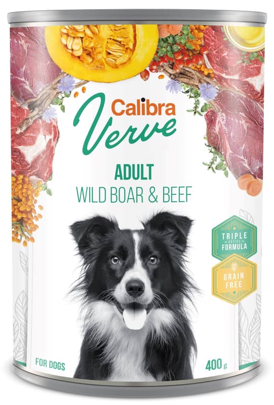 Calibra Dog Verve Adult Wild Boar & Beef
