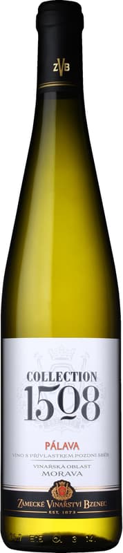 Zámecké vinařství Bzenec Collection 1508 pozdní sběr Pálava 2025