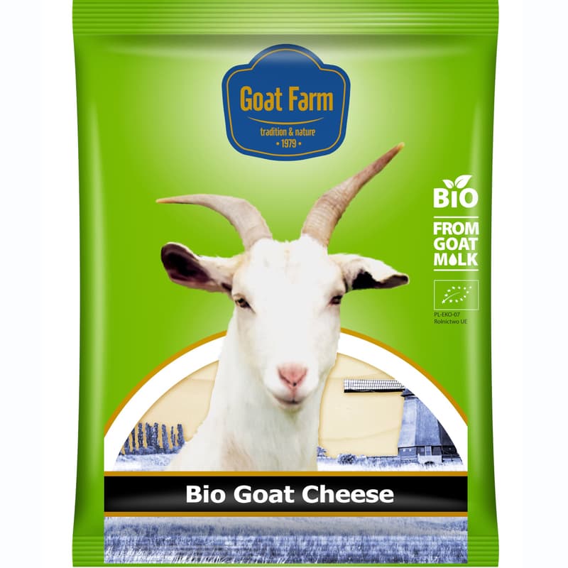 Goat Farm Goat BIO cheese slices 
