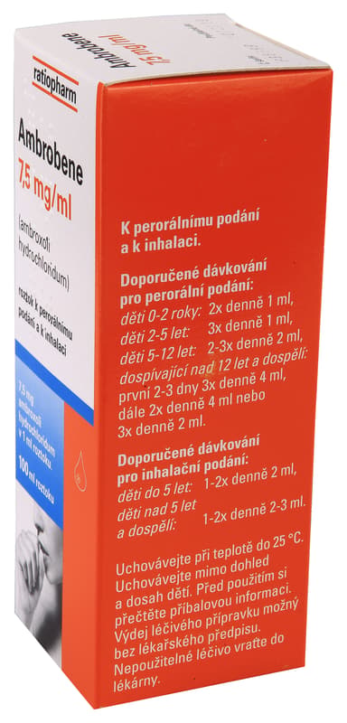 AMBROBENE 7,5MG/ML perorální roztok 100ML