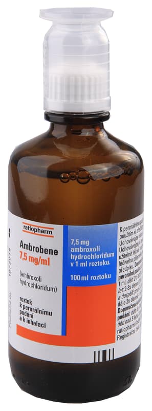 AMBROBENE 7,5MG/ML perorální roztok 100ML