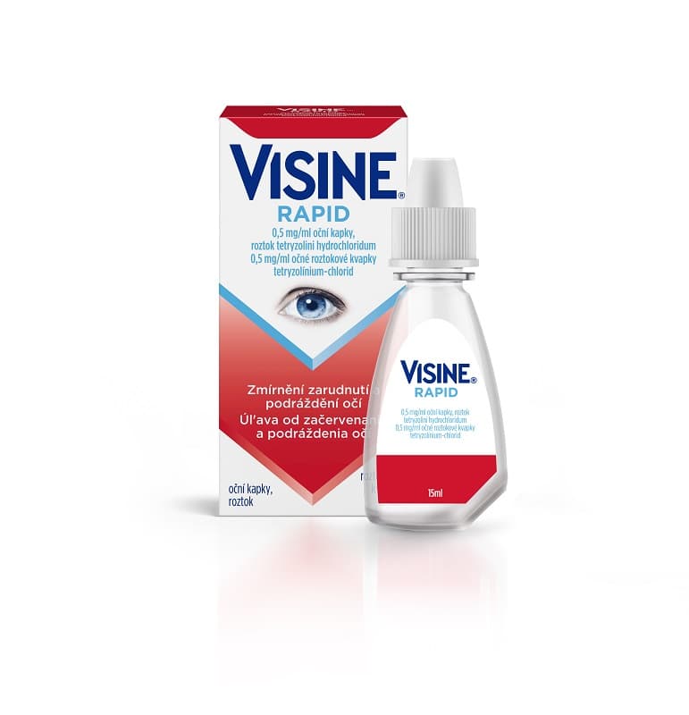 VISINE RAPID 0,5MG/ML Oční kapky, roztok 1X15ML