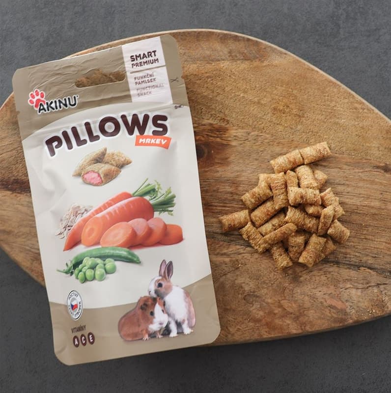 Akin Pillows Pads with Carrots for Rodents