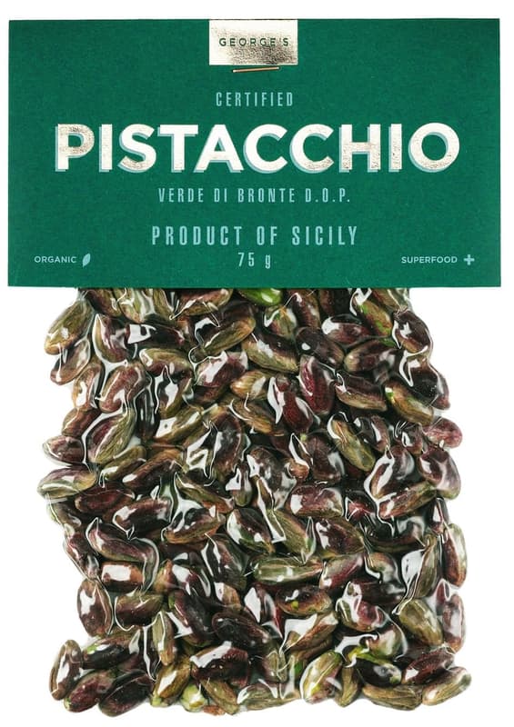 George's Taste Certified Pistachios Verde di Bronte D.O.P.
