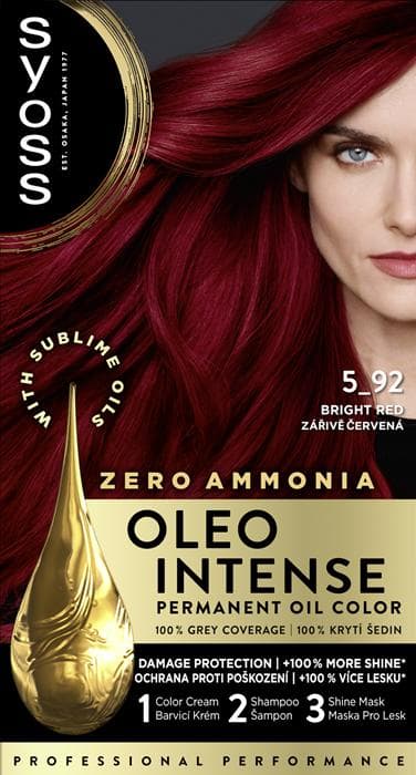 Syoss Oleo Intense Bright red