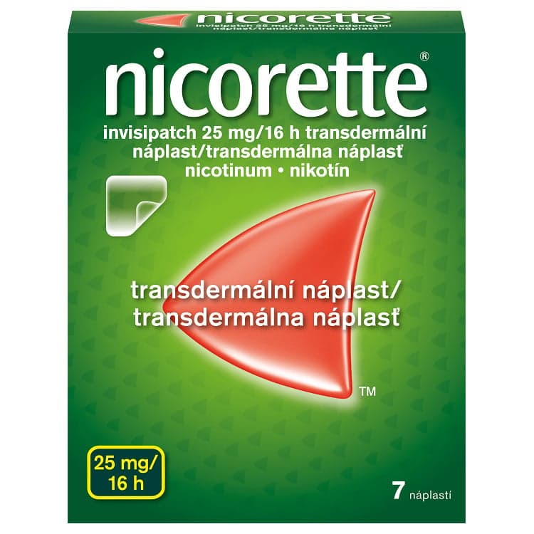 NICORETTE INVISIPATCH 25MG/16H TDR EMP 7 I