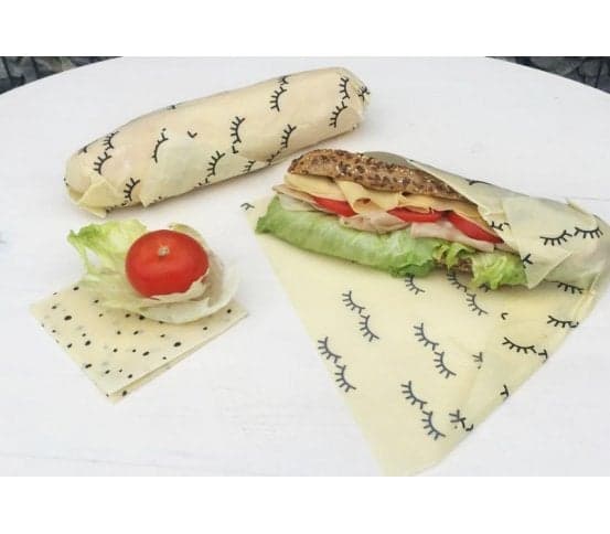 Wrapík Set of waxed napkins for snacks 35 × 30 cm and 25 × 25 cm