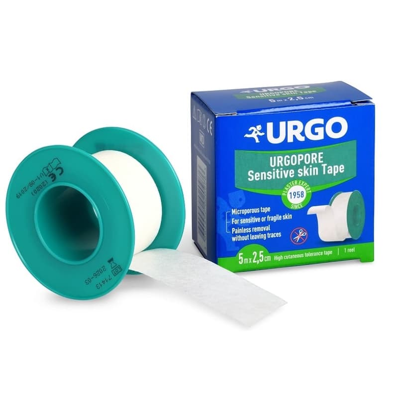 URGO PORE Náplast netkaný textil 2.5cmx5m