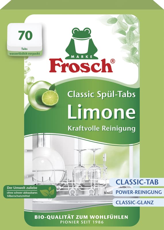 Frosch EKO Tablets for dishwasher lime