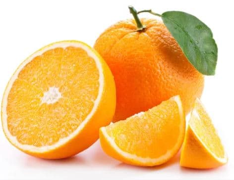 Sicilian oranges with leaves, loose
