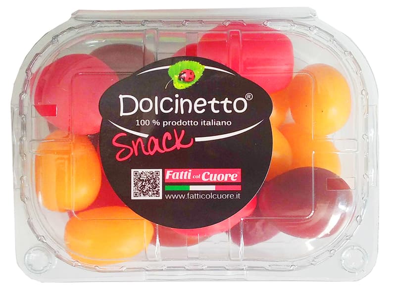 Rajčata oválná cherry datlová (oválná) – směs barev, vanička