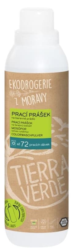 Tierra Verde Prací prášek na barevné prádlo (1,1 kg)