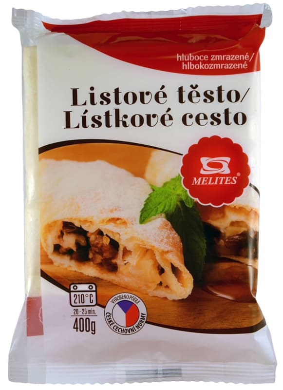 Melites Listové těsto