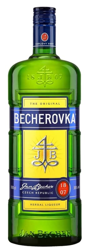 Becherovka Original bylinný likér 38% obj.