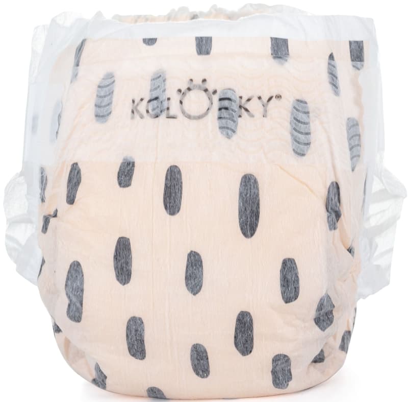 Kolorky EKO Jednorázové plenky day L déšť a duhy (8–13 kg) 19 ks