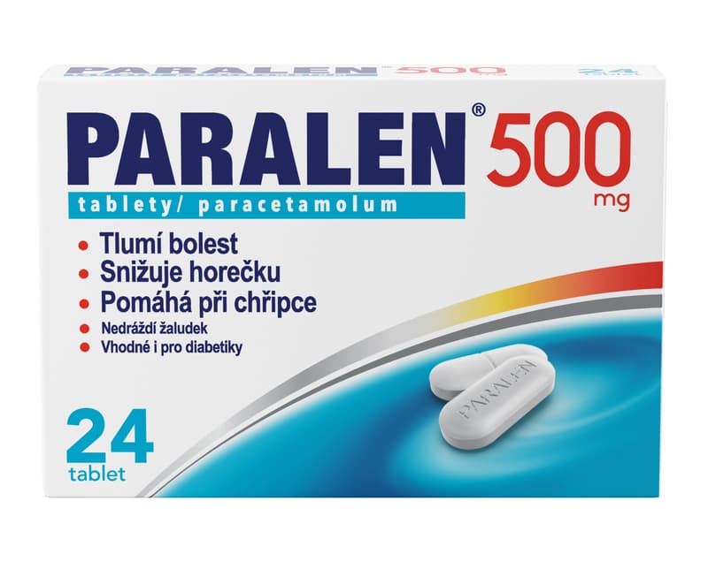 PARALEN 500MG Tableta 24