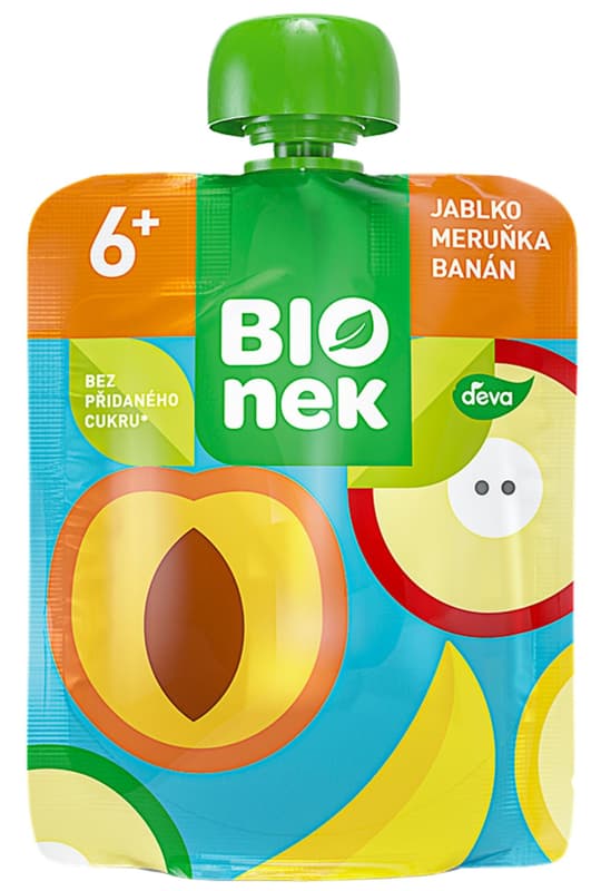 BIOnek BIO ovocná kapsička s meruňkami