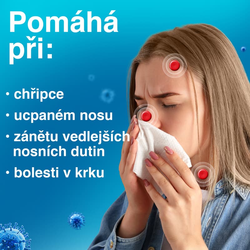PARALEN GRIP HORKÝ NÁPOJ CITRÓN 650MG/10MG Granule pro perorální suspenzi 12