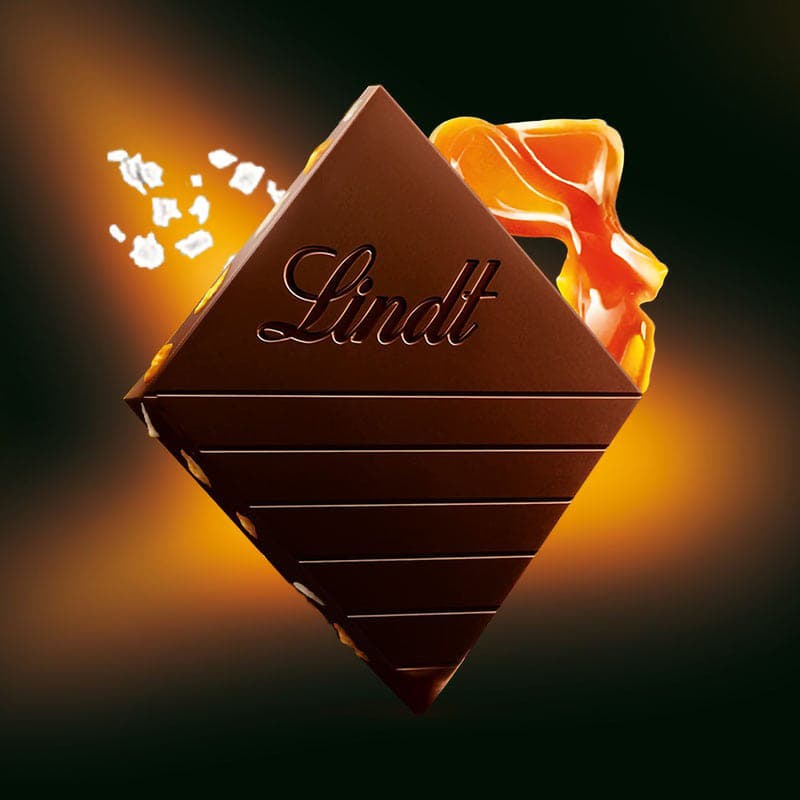 Lindt Chocolate EXCELLENCE dark with caramel and sea salt